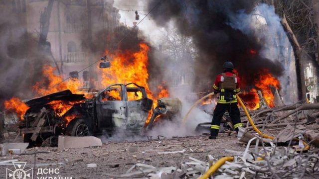 Russia strikes northeastern Ukrainian city of Sumy in deadliest attack this year