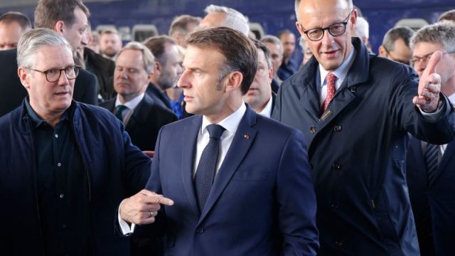 European leaders arrive in Kyiv in show of support for Ukraine