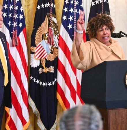 Grandmother tells Trump critics to ‘get off the man’s back’ during White House Black History Month event