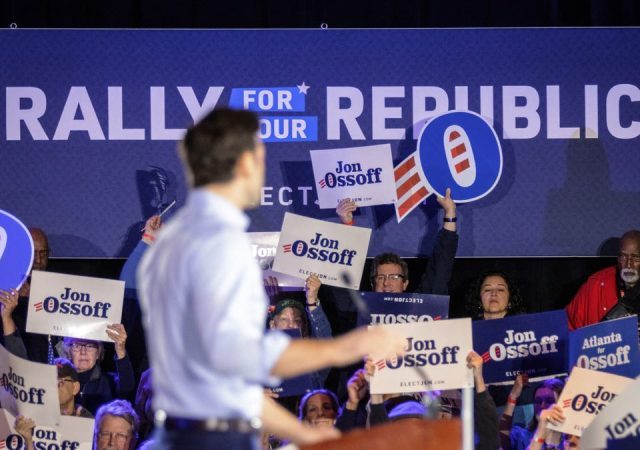 Vulnerable Dem senator slammed for requiring photo ID at rally, but not to vote