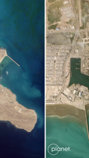 Before-and-after satellite imagery offers a rare look at damage inside Iran